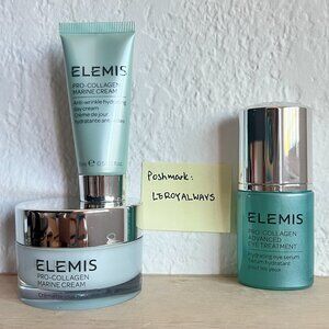 Elemis Pro-Collagen Anti Aging Marine Cream, Advanced Eye Treatment, Super Serum